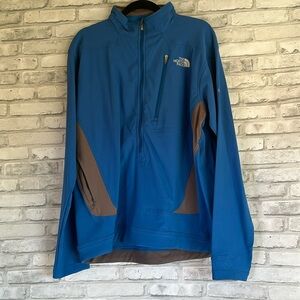 Men’s blue North face jacket